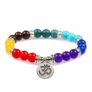 3/$25 7 Chakra Healing Bead Bracelet
